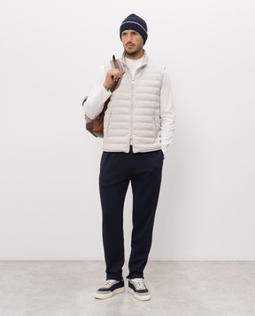 Brunello Cucinelli Gray vest MV4081797
