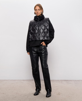 Solotre Black sweatshirt M1AC0071