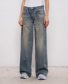 Balenciaga Blue jeans with a vintage effect 857231TQW55