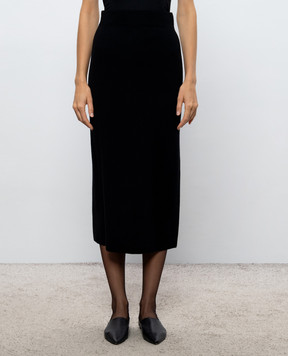 Max Mara Black SONNI wool skirt MMLSONNI