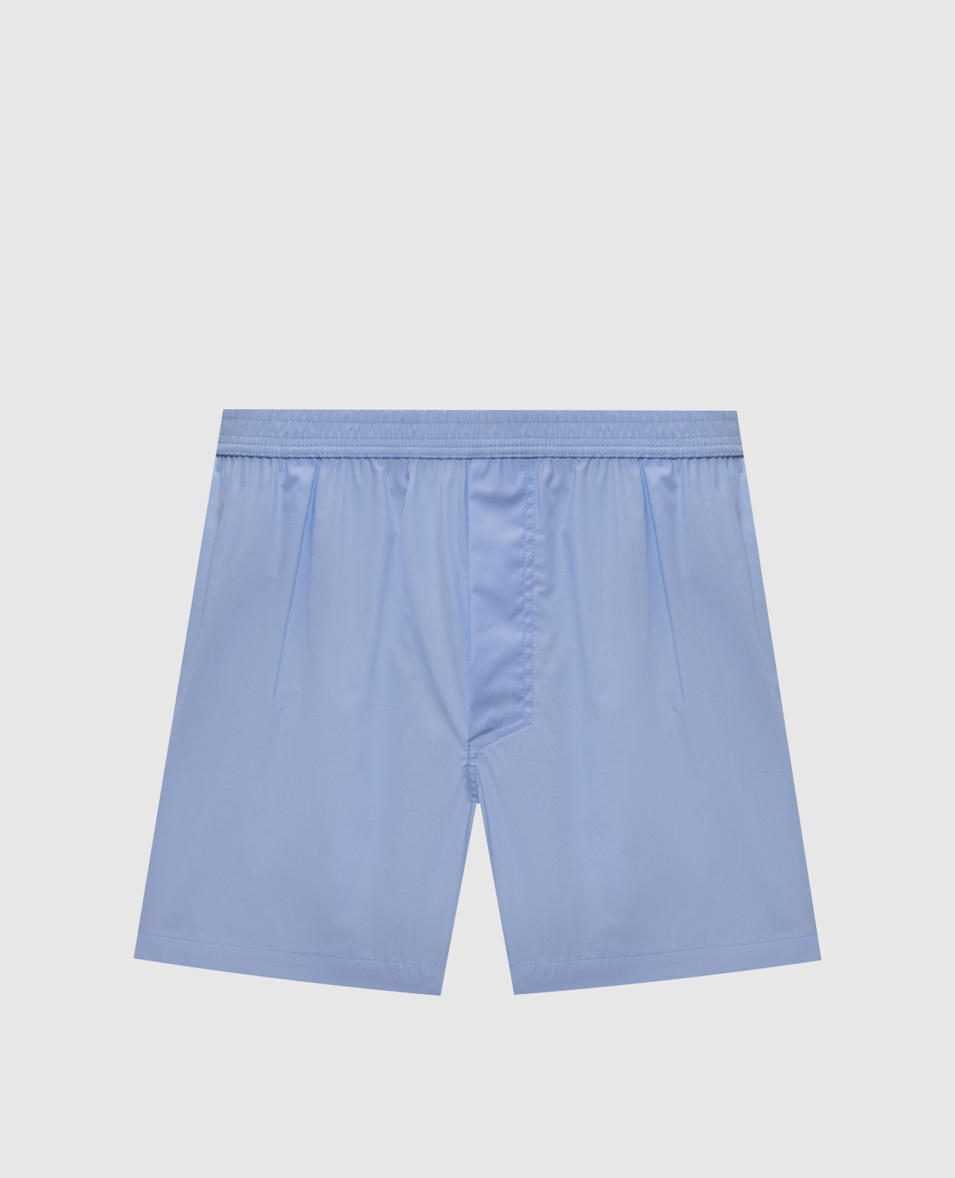 Blue loose-fitting boxer briefs