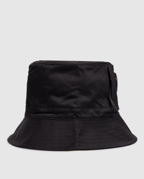 C.P. Company Children's black panama with logo CMX00NLOA04