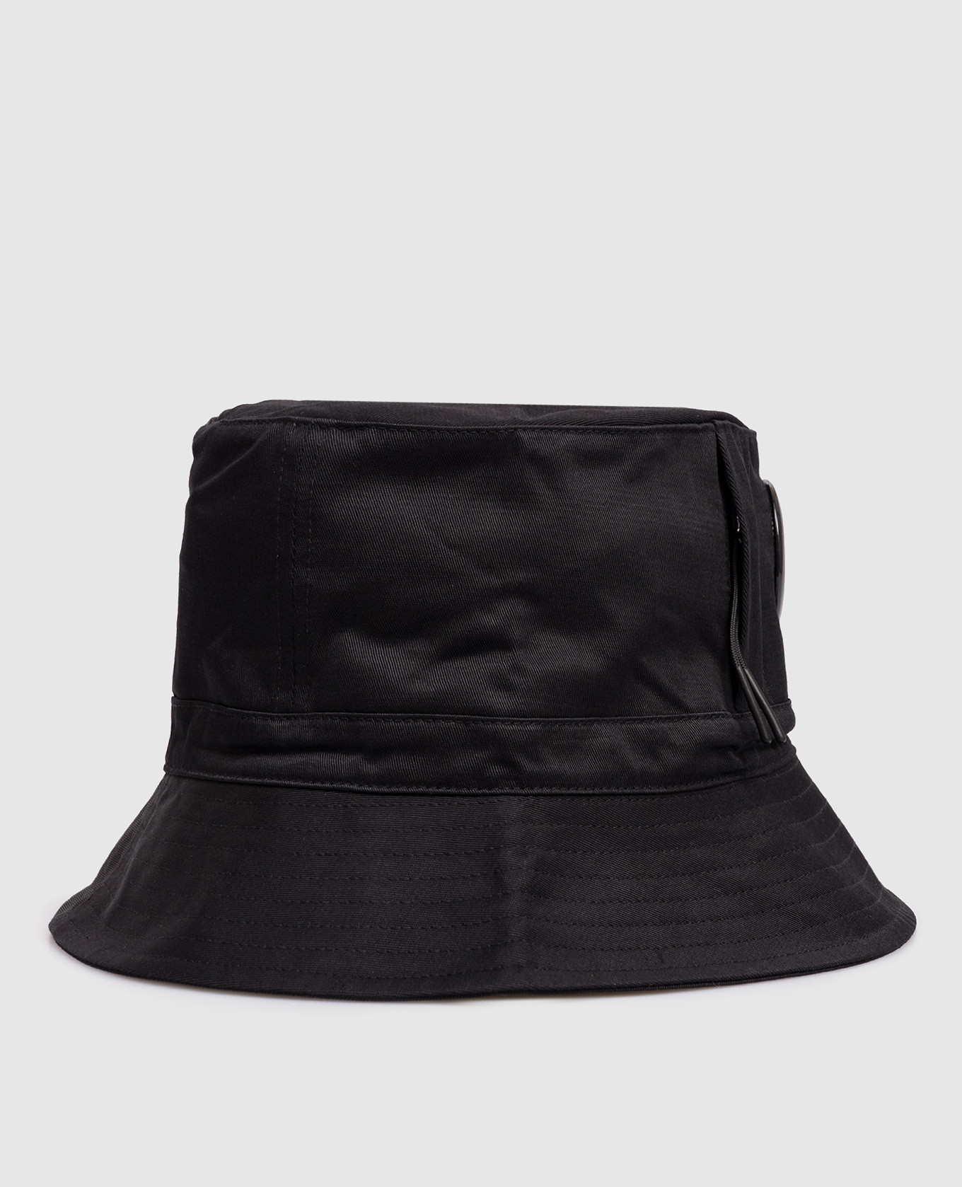 

Children's black panama with logo C.P. Company