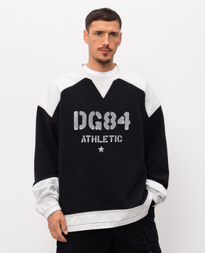Dolce&Gabbana Black sweatshirt with print G9BZXTG7PPD