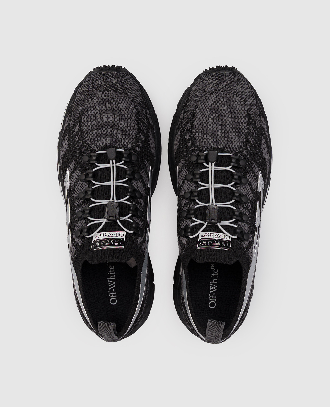 Black Be Right Back sneakers Off-White 4