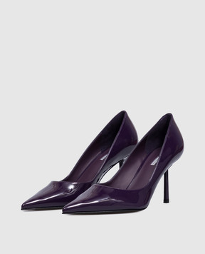 Le Silla Bella purple patent shoes 4215C080BLPPGSL