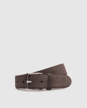 Orciani Grey Amalfi suede belt U08211AMF