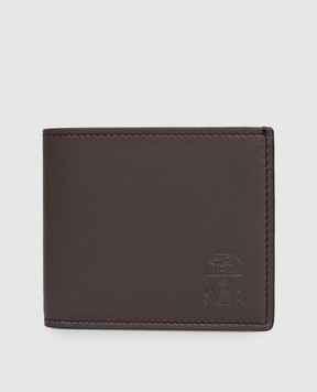 Brunello Cucinelli Brown leather wallet MWZNBU006