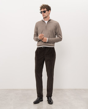 Castangia dal 1850 Beige wool jumper Q51897GQI26
