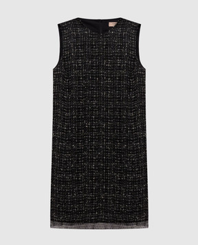 Twinset Black tweed dress 262TP2086