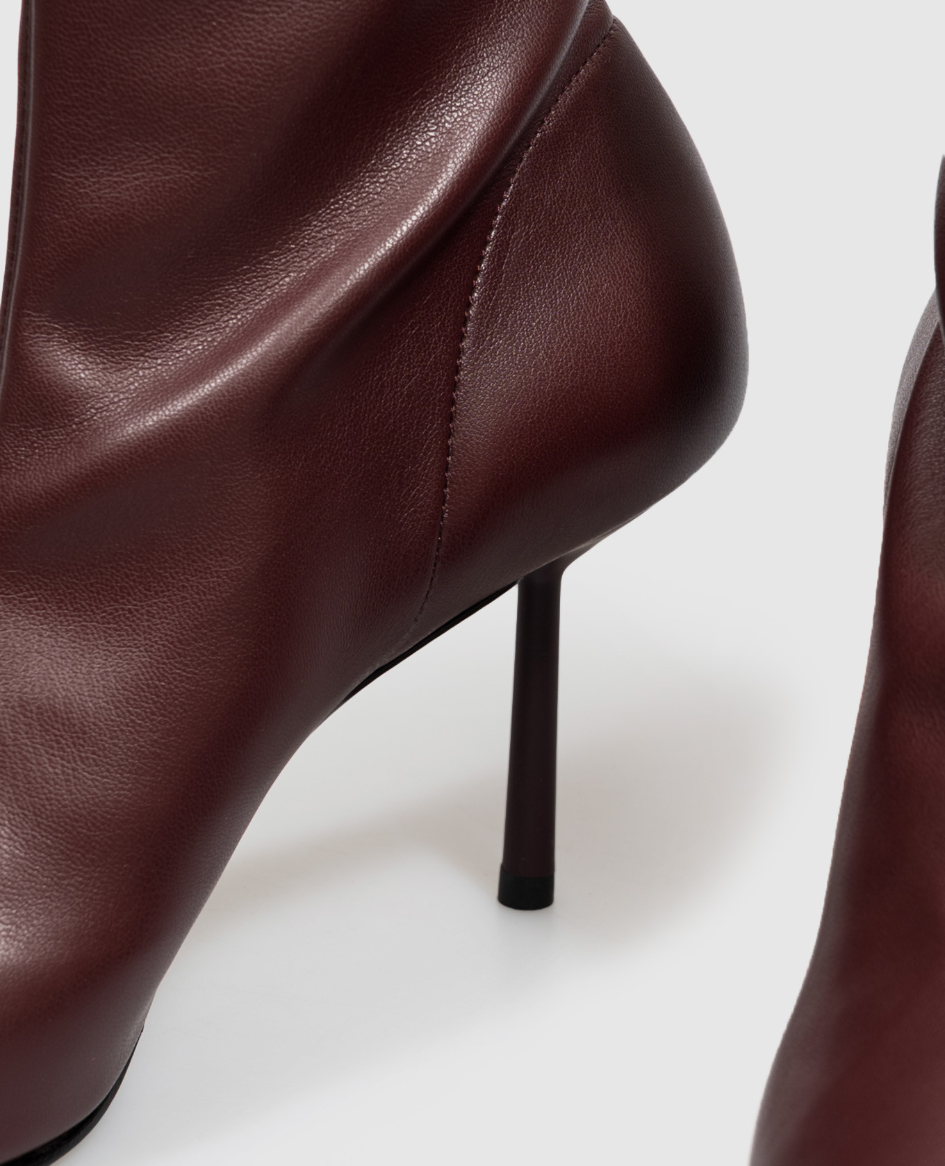 Burgundy ankle boots BELLA Le Silla 5