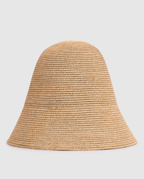 Toteme Beige cloche hat 253WSH0044FB0252