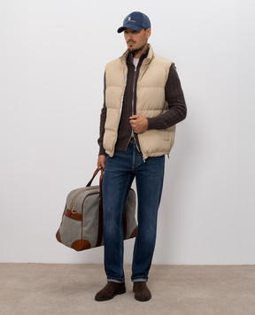 Brunello Cucinelli Brown cashmere cardigan M22506006