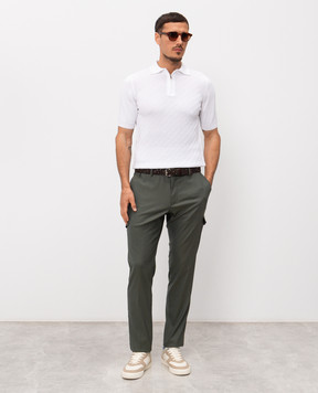 Stefano Ricci Green cargo with wool M1T6100140WPAK1U