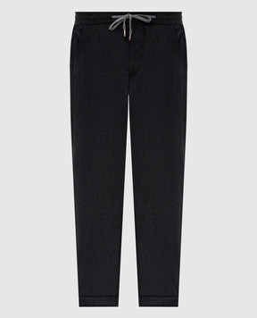Marco Pescarolo Gray wool and cashmere pants CARACCIOLO5429