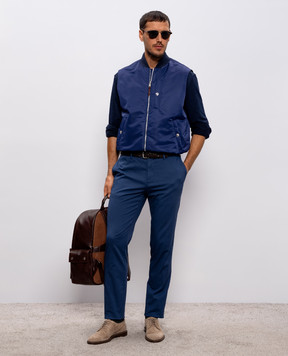 Brunello Cucinelli Blue pants M289LI1770