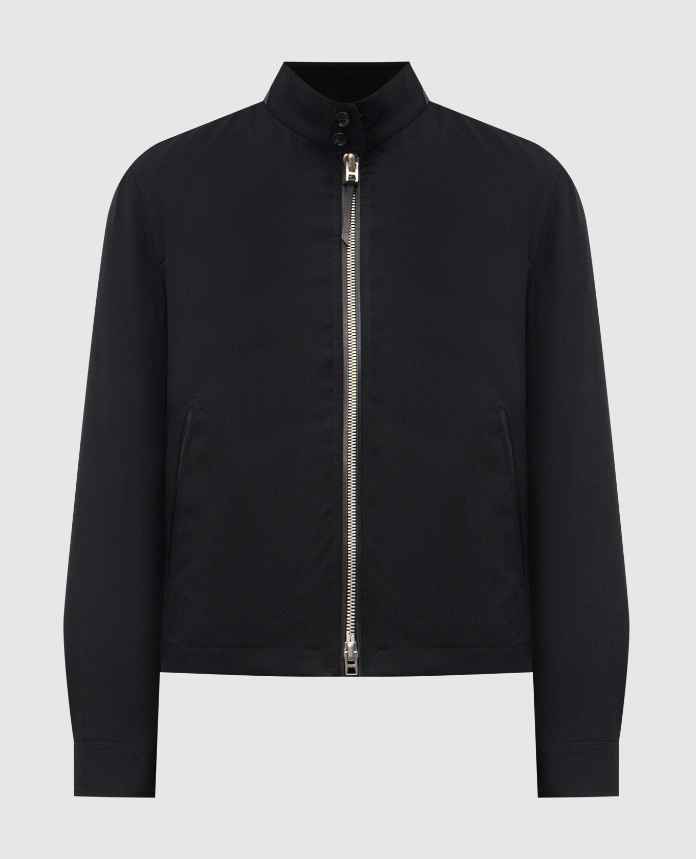 

Black wool, cashmere and silk jacket Tom Ford