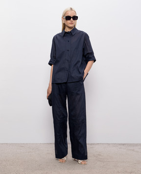 Jil Sander Blue shirt J01DL0162J45326