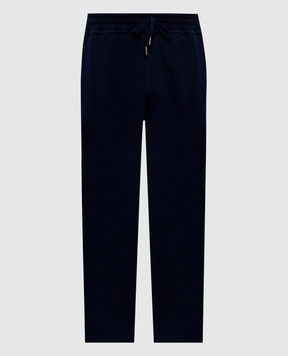 Brunello Cucinelli Blue sweatpants MM8313243G