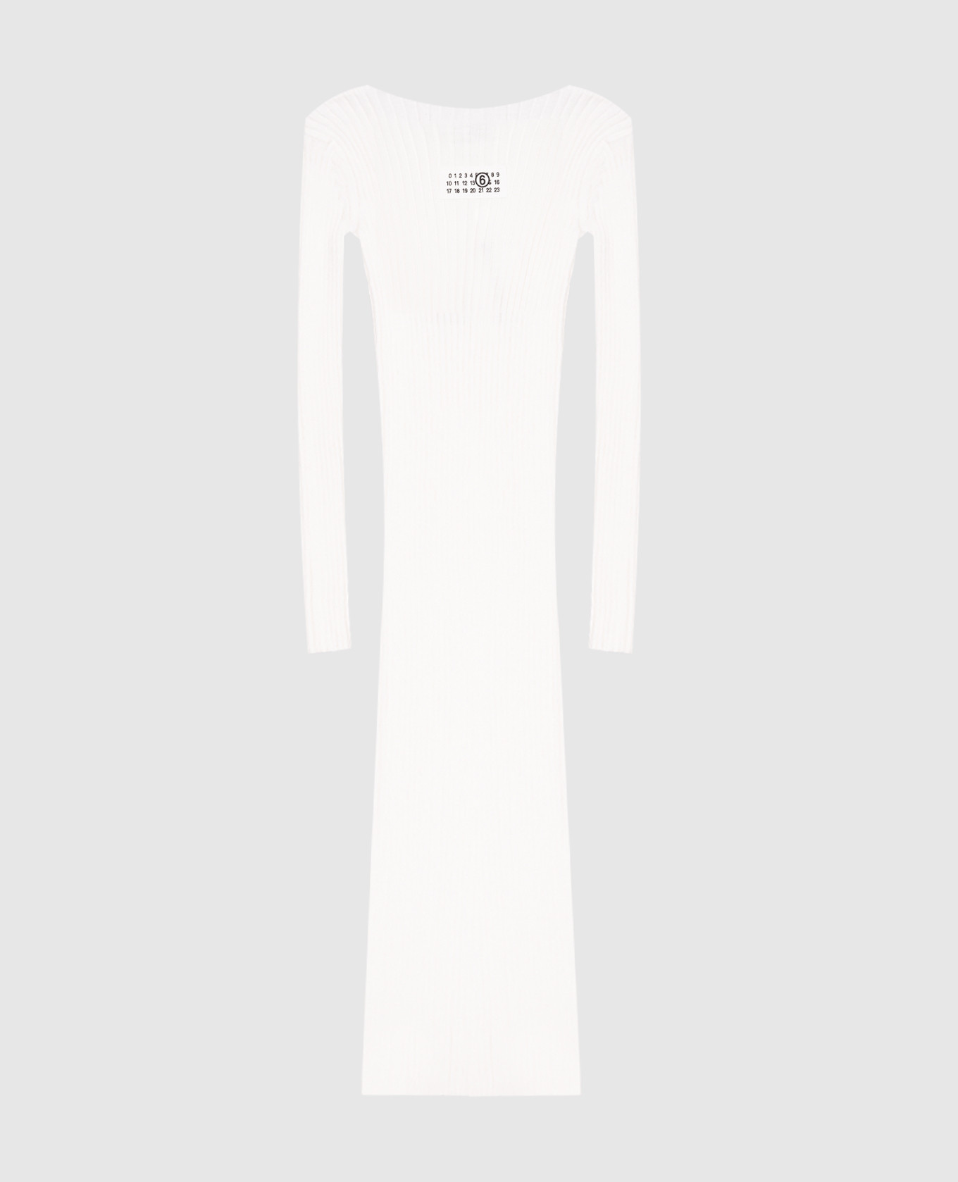 

Children's white maxi dress with emblem Maison Margiela MM6
