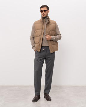 Canali Gray wool pants AR03472V91659