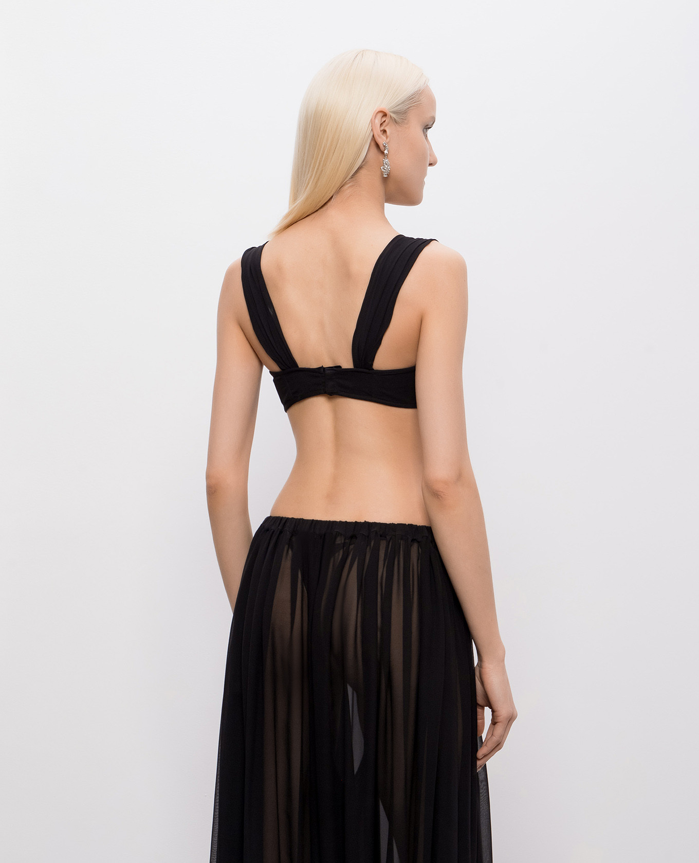 

Black silk top Giuseppe Di Morabito Milano