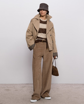 Brunello Cucinelli Striped wool jumper MPN572300P