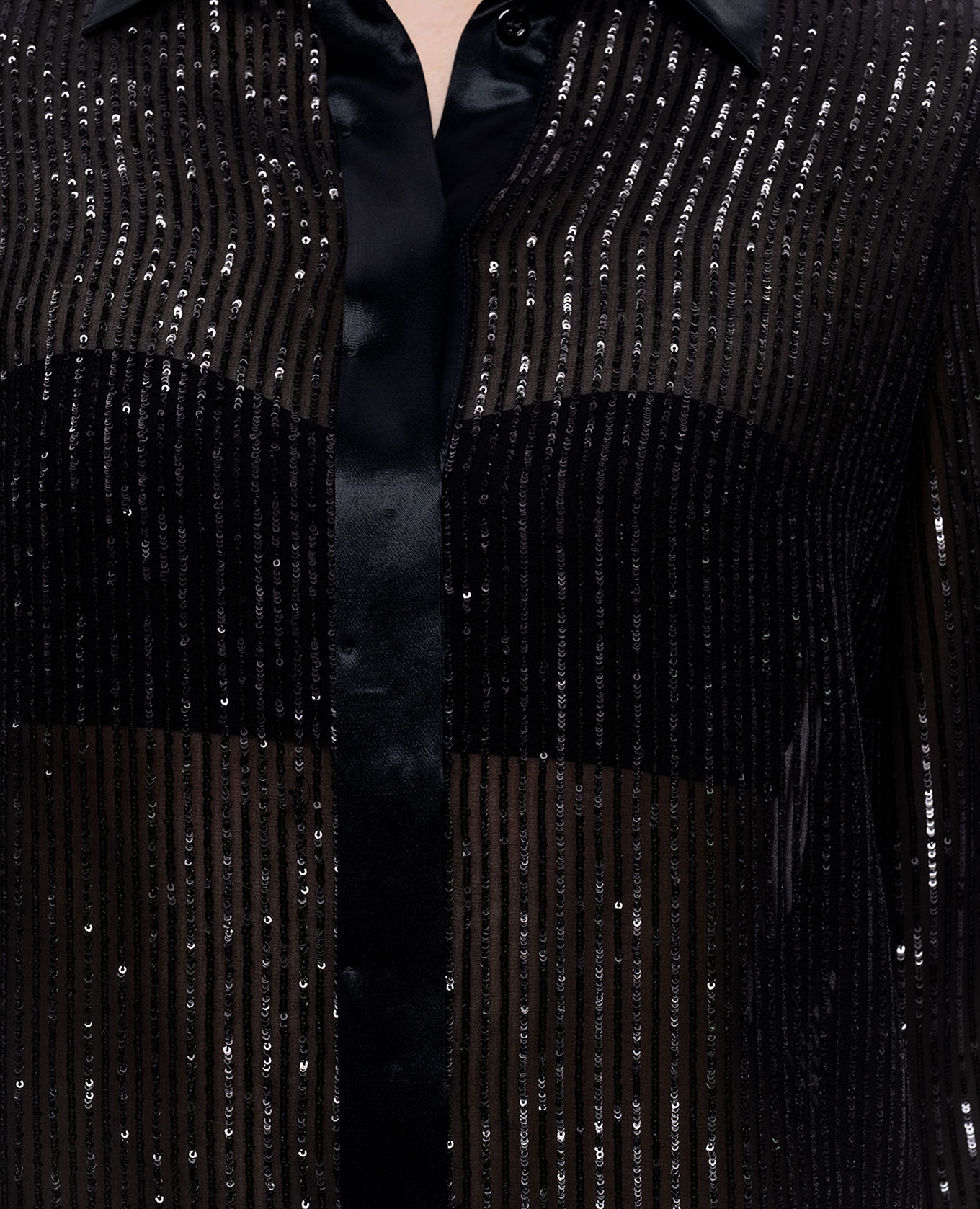 Black blouse with sequins Peserico 5