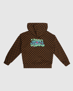Sprayground Catch Bear Children's Brown Sports Jacket SPY1393E