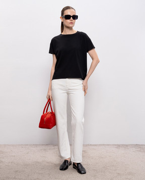 Loulou de Saison Black T-shirt BASILUZZO BASILUZZOLDS
