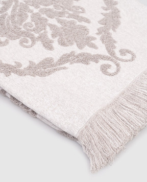 Hamam Heritage Grey Bath Towel HERITAGEBATHTOWEL
