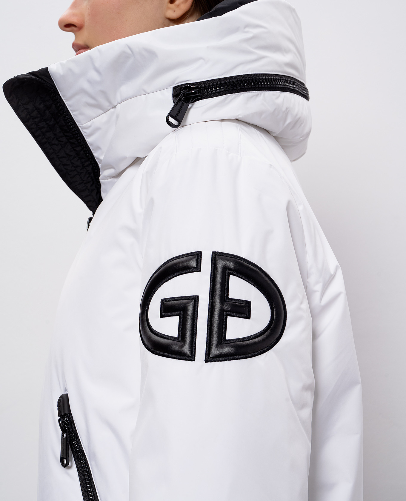 

PORTER White Ski Down Jacket Goldbergh