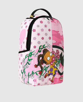 Sprayground Children's pink backpack SUSIE RUGRATS FLOWERS 910B9298NSZ