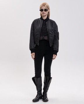 Masnada Reversible down bomber jacket 8102