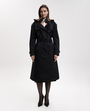 Dolce&Gabbana Black trench coat F0X2ATGDEBL