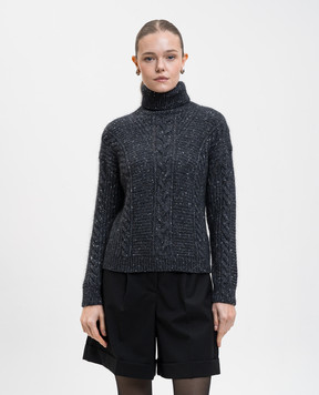 Max Mara Grey FINGERE alpaca wool sweater FINGERE