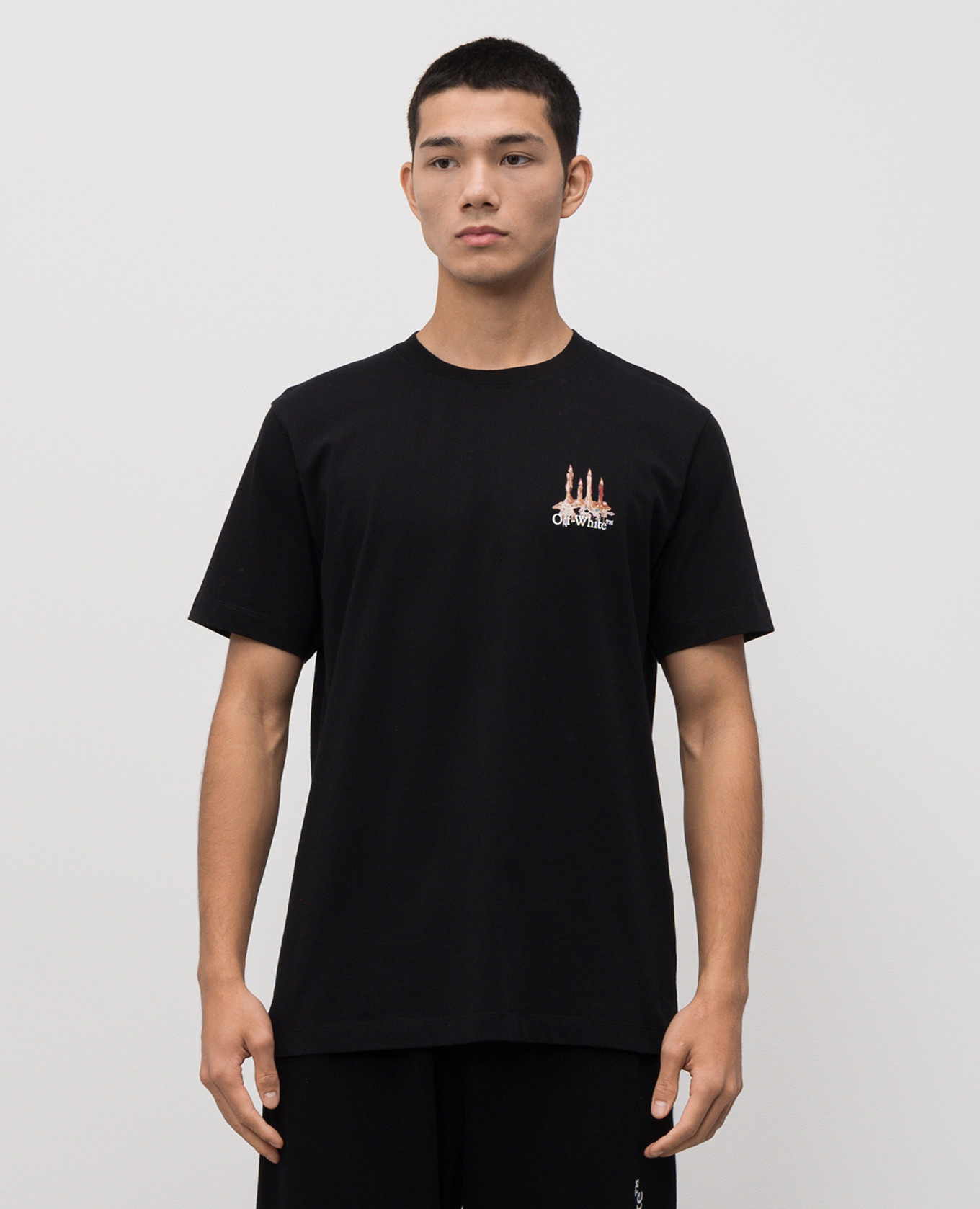 

Black Building Arrow T-shirt Off-White