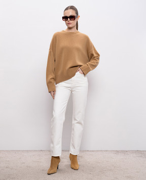 Loulou de Saison Brown ANTON cashmere sweater ANTON