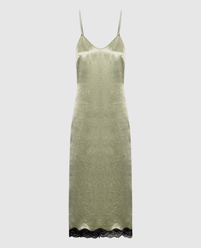 Twinset Green dress with lace 262TP2110