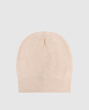 Peserico Ivory hat with wool, silk and cashmere S36210F1209095