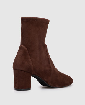 Stuart Weitzman Brown suede ankle boots YULIANA S6276