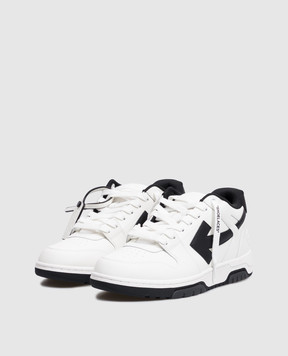 Off-White Out Of Office white leather sneakers M189C9L019
