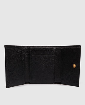 Dolce&Gabbana Beige leather wallet with print BI0770AX566
