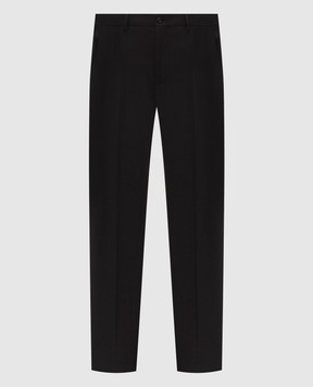 Dolce&Gabbana Black pants with wool GY6FETFUBG4
