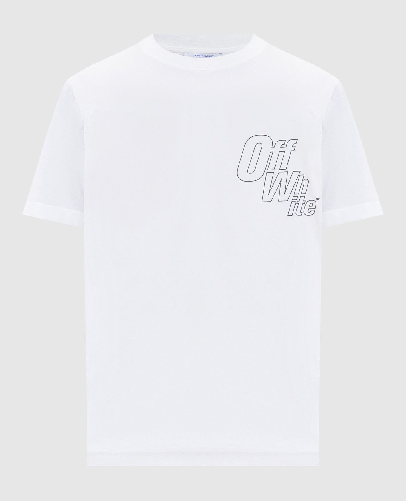 

White T-shirt with logo print Off-White