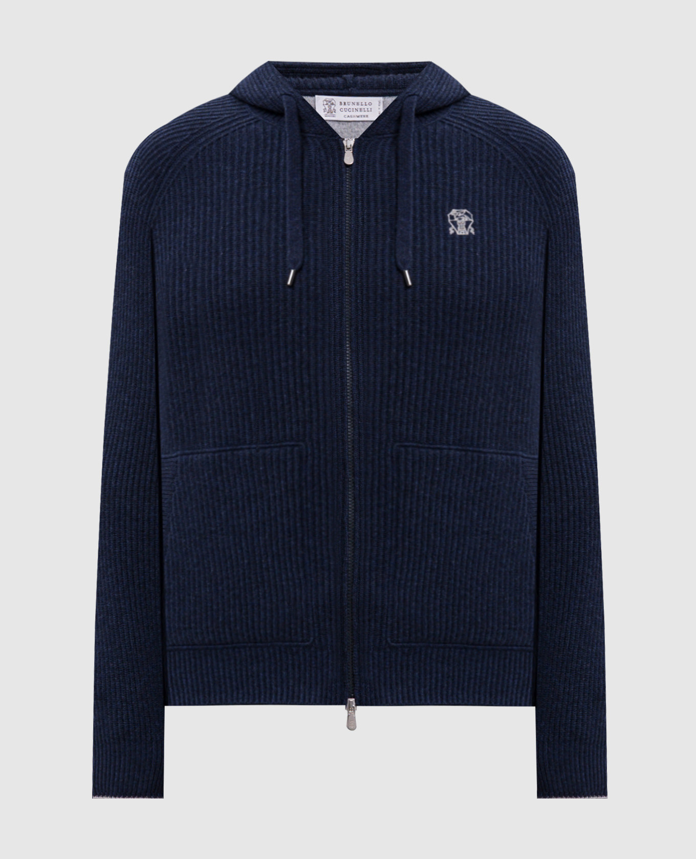 Blue cashmere sports jacket