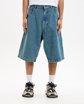 Vetements Blue denim Bermuda shorts ME76DP094N1