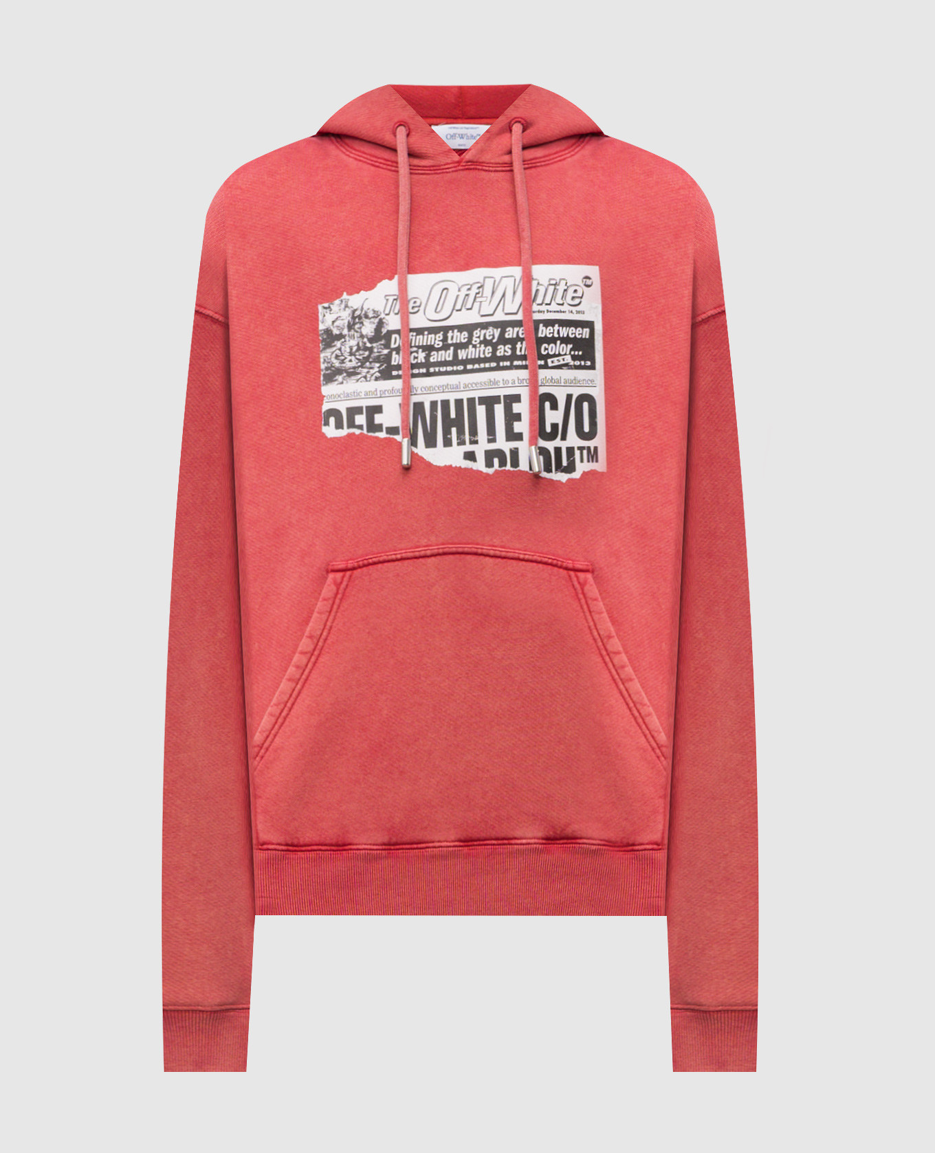 

Red hoodie News Off-White