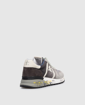 Premiata Gray LANDER combination sneakers LANDER