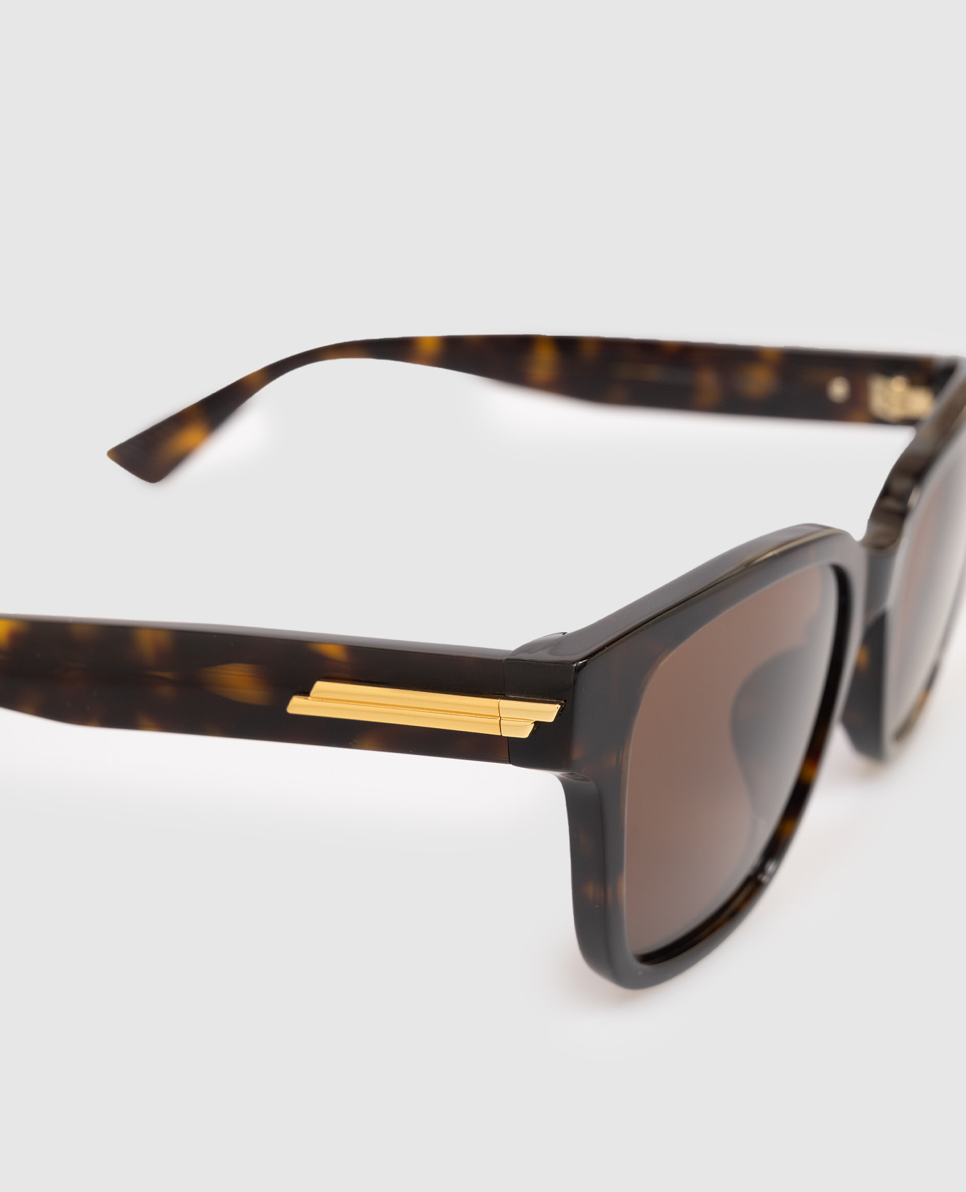Brown tortoiseshell sunglasses Bottega Veneta 4